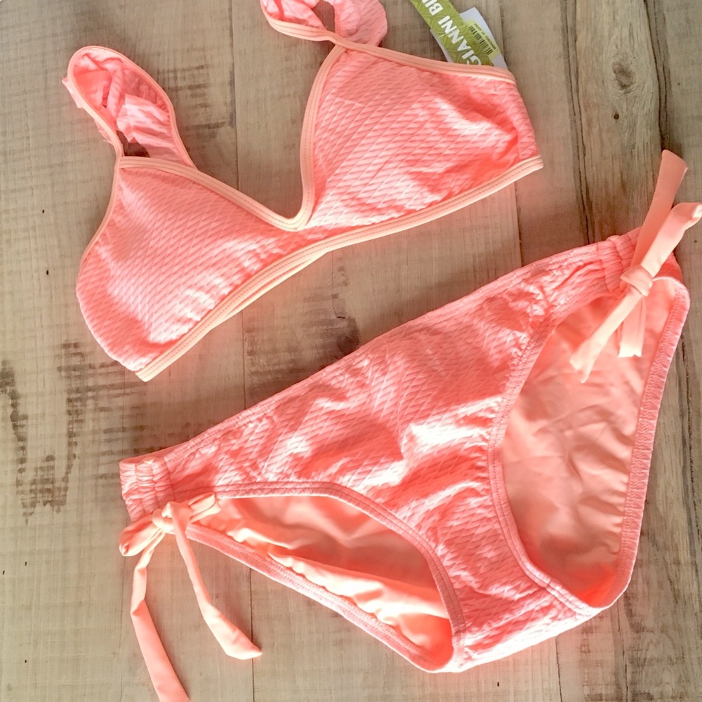 ‼️LAST CHANCE‼️ 🌷NWT Gianni Bini Orange Bikini